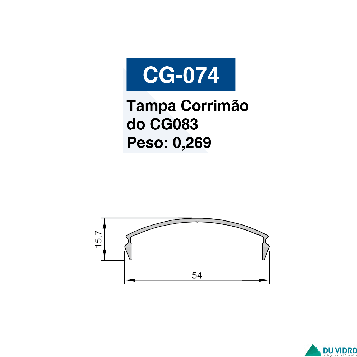 TAMPA CORRIMÃO