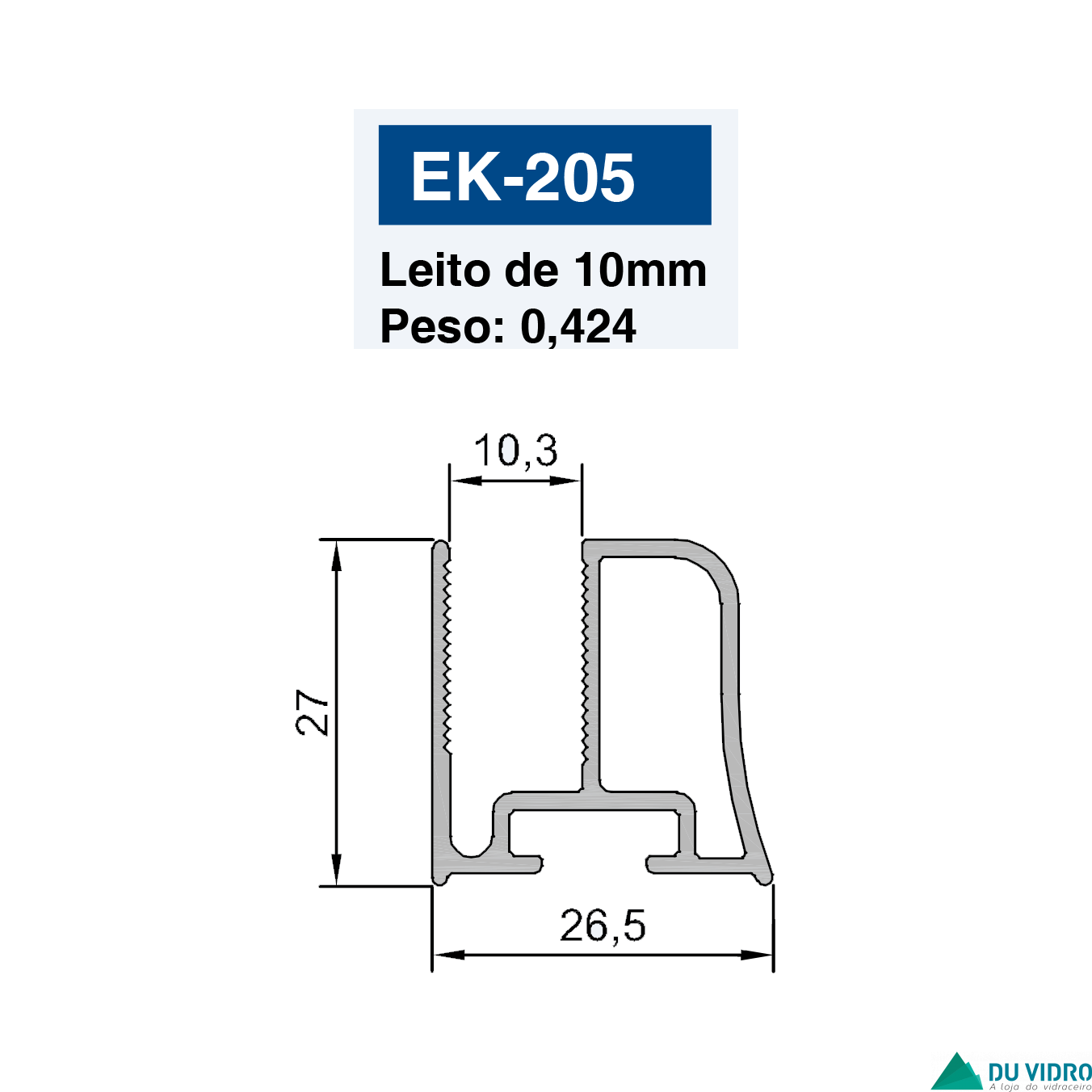 LEITO SACADA 10MM