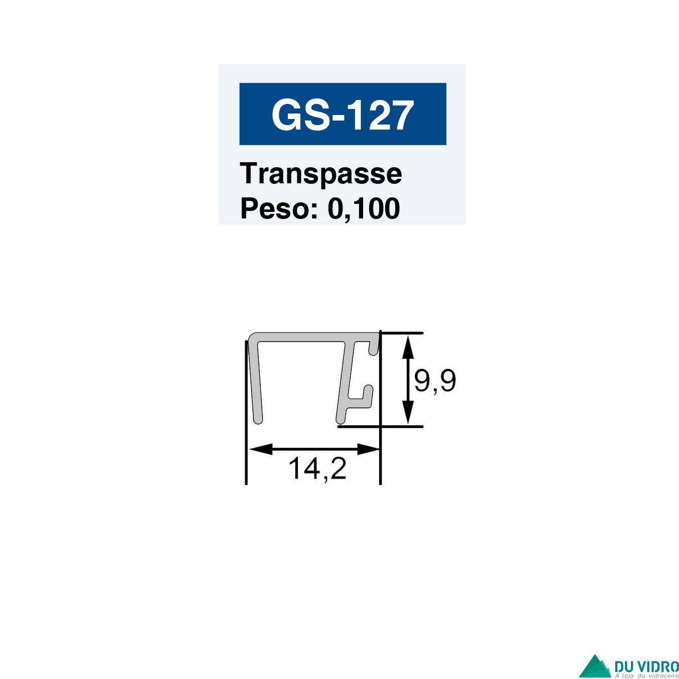 TRANSPASSE PARA ENGENHARIA 8MM