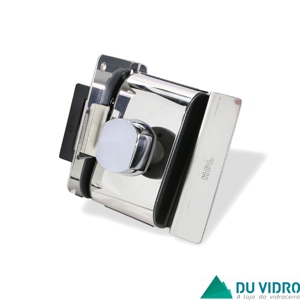 Fechadura Elétrica para Porta de Vidro HDL V/A PV90 1R B CROMADA