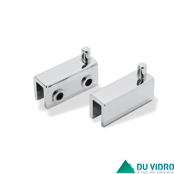 Dobradiça para Rack Cromada