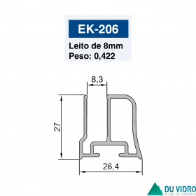 LEITO SACADA 8MM