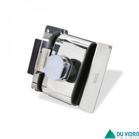 Fechadura Elétrica para Porta de Vidro HDL V/A PV90 1R B CROMADA