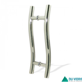 Puxador S Redondo 1 1/4" Inox Polido