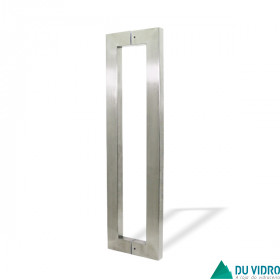 Puxador Quadrado Inox Escovado