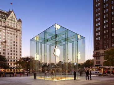 A Apple e o vidro